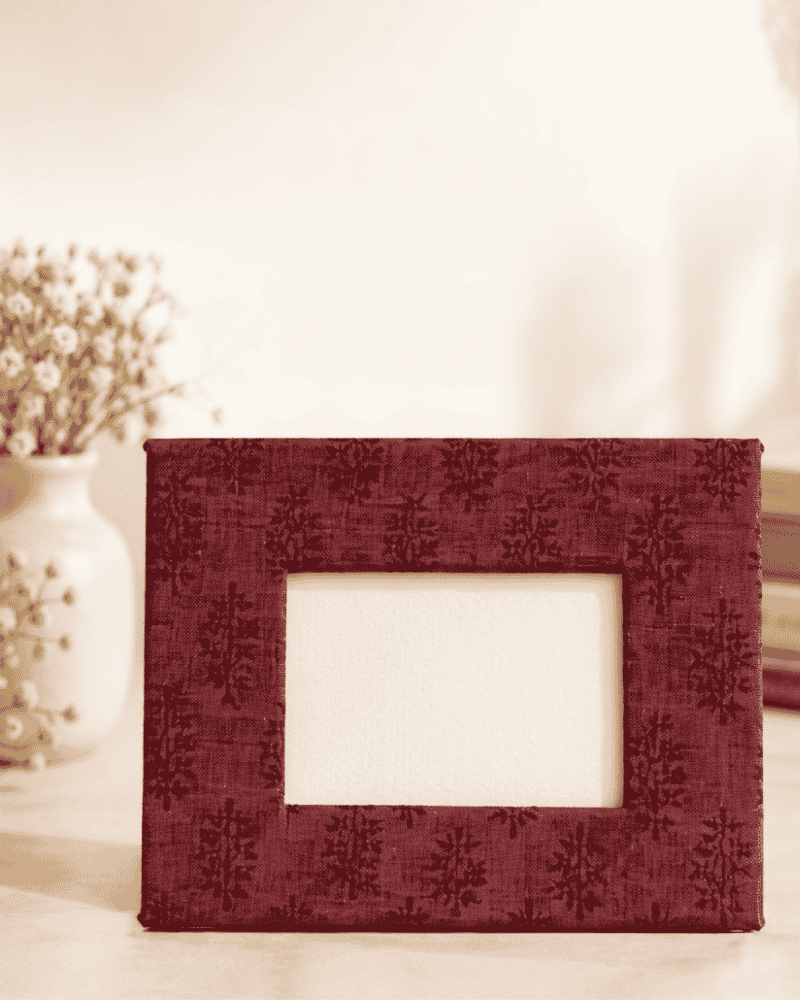 Fabric Magnetic Photo Frame