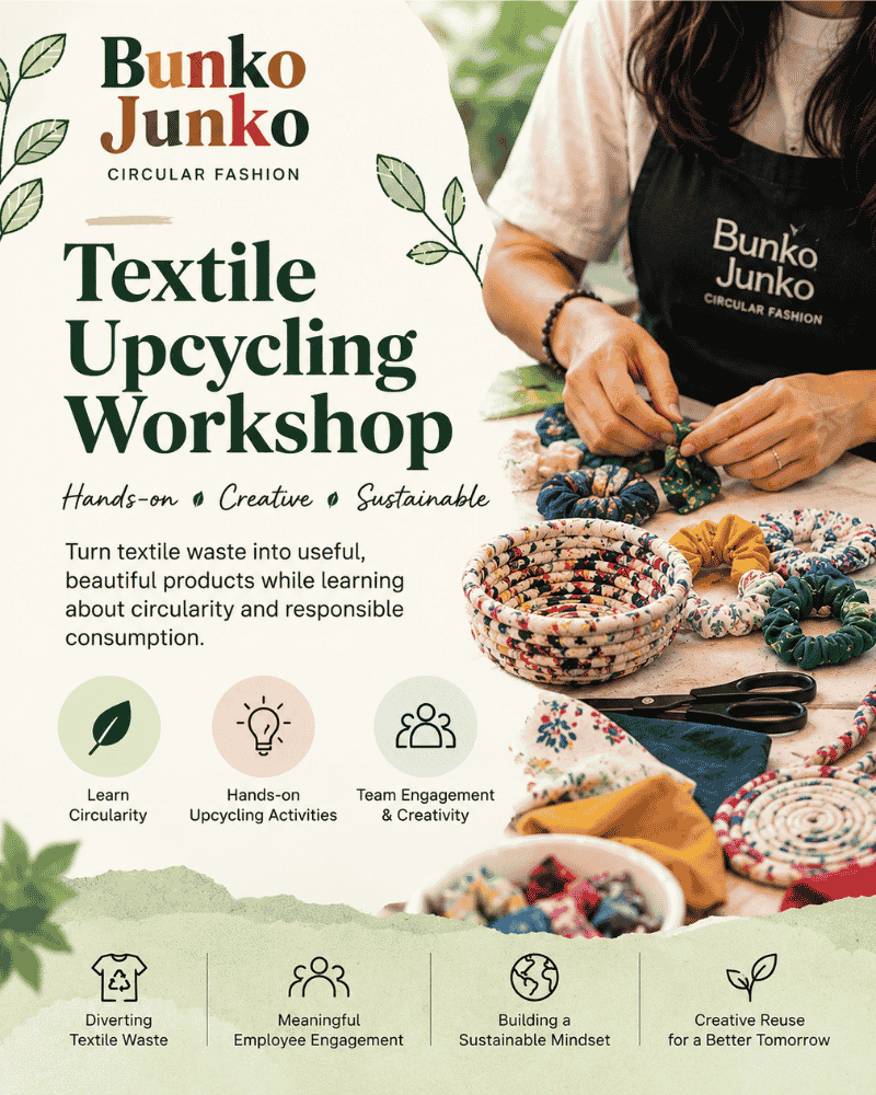 Corporate Textile Upcycling Workshop