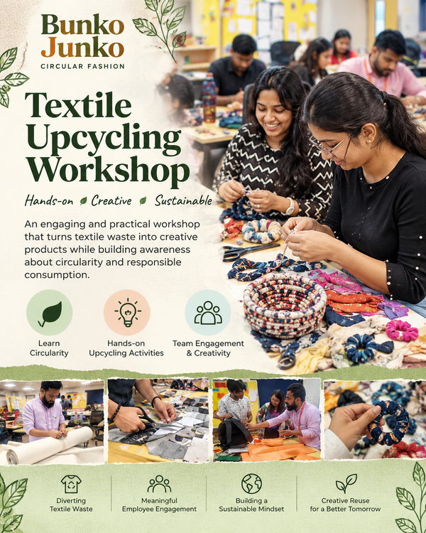 Corporate Textile Upcycling Workshop