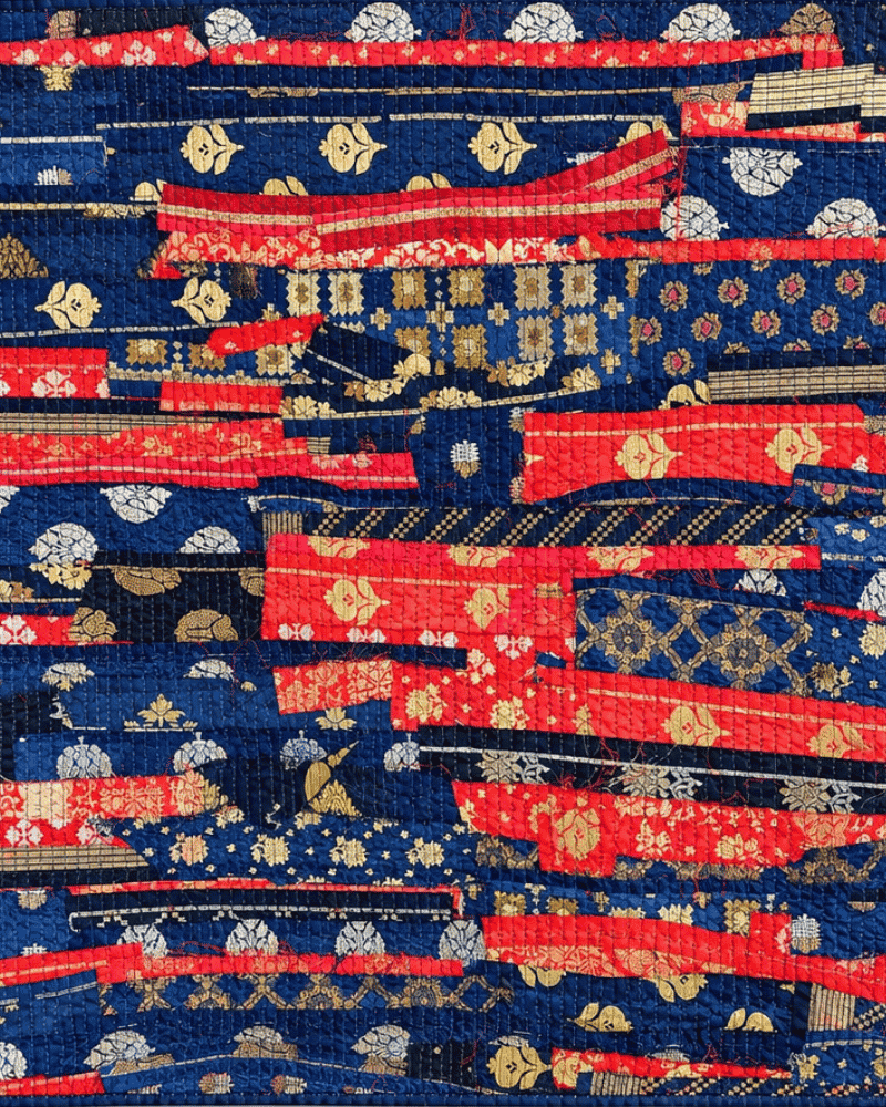 Upcycled Textile Scrap Fabric for Fashion & Decor | Bunko Junko