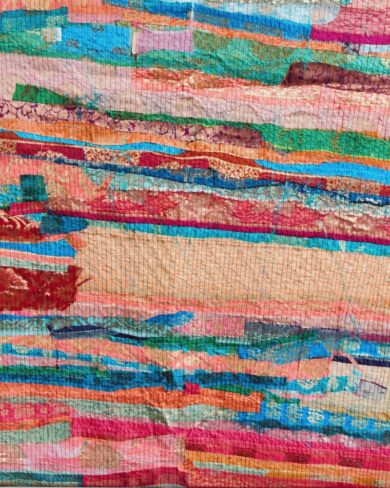 Upcycled Textile Scrap Fabric for Fashion & Decor | Bunko Junko