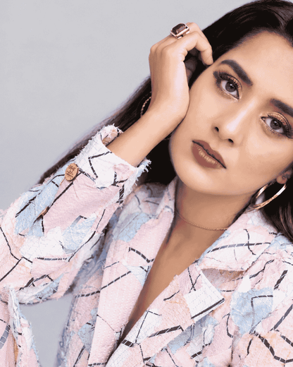 Pastel Dreams Blazer With Trouser Co-Ord